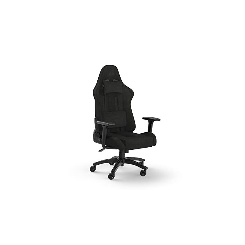 CORSAIR TC100 RELAXED Gamer Stol Sort CORSAIR TC100 RELAXED Gamer Stol Sort